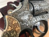 FABULOUS 1960 ENGRAVED SMITH AND WESSON MODEL 15 38 S&W SPECIAL - 2 of 16