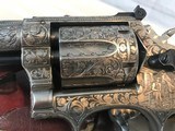 FABULOUS 1960 ENGRAVED SMITH AND WESSON MODEL 15 38 S&W SPECIAL - 7 of 16