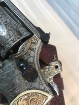 FABULOUS 1960 ENGRAVED SMITH AND WESSON MODEL 15 38 S&W SPECIAL - 13 of 16