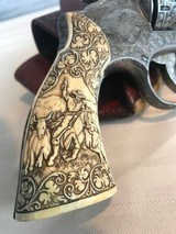 FABULOUS 1960 ENGRAVED SMITH AND WESSON MODEL 15 38 S&W SPECIAL - 4 of 16