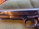 COLT MARK IV SERIES 80 1911 ENHANCED IN.38 SUPER -- 5" BLUE --- WOOD STOCKS -- NEW!!!!!!!!!!!!!! - 3 of 9