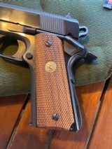 COLT MARK IV SERIES 80 1911 ENHANCED IN.38 SUPER -- 5" BLUE --- WOOD STOCKS -- NEW!!!!!!!!!!!!!! - 9 of 9