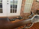WINCHESTER 1886 LEVER RIFLE -- 33 WCF -- STRAIGHT GRIP - 12 of 19
