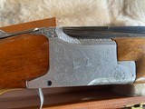 SOLD PENDING FUNDS -----BROWNING PIGEON GRADE SUPERPOSED 410 -- 26 3/8 IC/MOD -- EXCELLENT AS NEW -- CASED - 3 of 17