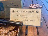SMITH & WESSON PRE-17 K22 MASTERPIECE IN ORIGINAL BOX -- PAPERWORK AND TOOLS -- STUNNING!!!! - 3 of 14