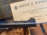 SMITH & WESSON PRE-17 K22 MASTERPIECE IN ORIGINAL BOX -- PAPERWORK AND TOOLS -- STUNNING!!!! - 6 of 14