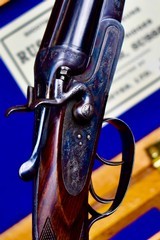 RUSSELL HILLSDON BAR ACTION SXS 410 HAMMER GUN -- 28