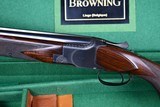 1970 FABRIQUE NATIONAL B25 20GA BROWNING SUPERPOSED -- FACTORY LIGHTWEIGHT -- SOLID RIB -- SCHNABLE FOREND -- 28