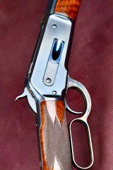 FANTASTIC JOHN OBERLIES WINCHESTER 1886 IN 45/70 -- BUILT FOR MARVIN RUTAN DAYTON , OHIO IN 1932 -- INCREDIBLE CONDITION AND FINISHES