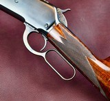 FANTASTIC JOHN OBERLIES WINCHESTER 1886 IN 45/70 -- BUILT FOR MARVIN RUTAN DAYTON , OHIO IN 1932 -- INCREDIBLE CONDITION AND FINISHES - 4 of 20