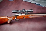 BEAUTIFUL WINCHESTER 52 C BOLT ACTION .22 SPORTER -- FACTORY PLATE -- FRONT SIGHT DELETE -- MICRO MOTION TRIGGER - 2 of 20