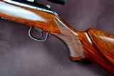 BEAUTIFUL WINCHESTER 52 C BOLT ACTION .22 SPORTER -- FACTORY PLATE -- FRONT SIGHT DELETE -- MICRO MOTION TRIGGER - 14 of 20