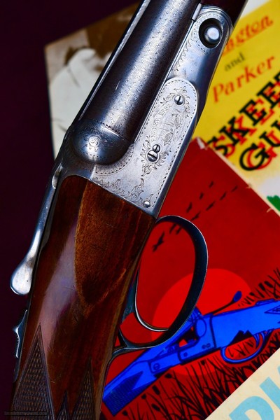 PARKER BROTHERS GHE 0 FRAME 16GA FACTORY SKEET DAMASCUS WITH ALL OPTIONS -- THE UNICORN !!!!!!!!