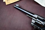 COLT OFFICERS MODEL HEAVY BARREL WITH EARLY PROTOTYPE KINGS CONVERSION -- SIGHT, HAMMER AND TRIGGER -- 1ST YEAR PYTHON GRIPS - 13 of 19