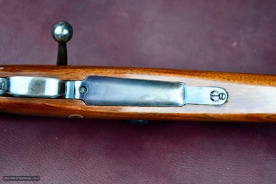 BRNO VZ24 MAUSER 98 -- 458 WIN MAG -- BEAUTIFUL STOPPING RIFLE -- STRAIGHT BOLT HANDLE --ISLAND SIGHT -- BEADED CHEEKPIECE -- SILVERS PAD - Image 8 of 20