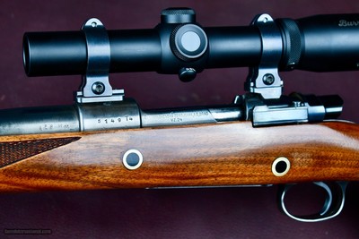 BRNO VZ24 MAUSER 98 -- 458 WIN MAG -- BEAUTIFUL STOPPING RIFLE -- STRAIGHT BOLT HANDLE --ISLAND SIGHT -- BEADED CHEEKPIECE -- SILVERS PAD - Image 12 of 20