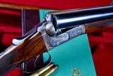 LAWN & ALDER BY CHARLES OSBOURNE 450-400 3 1/4 DOUBLE RIFLE -- BEAUTIFUL ORIGINAL FINISHES -- CASED - 2 of 20