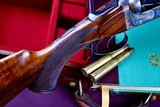 LAWN & ALDER BY CHARLES OSBOURNE 450-400 3 1/4 DOUBLE RIFLE -- BEAUTIFUL ORIGINAL FINISHES -- CASED - 4 of 20