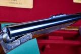 LAWN & ALDER BY CHARLES OSBOURNE 450-400 3 1/4 DOUBLE RIFLE -- BEAUTIFUL ORIGINAL FINISHES -- CASED - 3 of 20