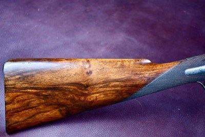 HOLLAND AND HOLLAND UNDERLEVER SIDELOCK HAMMER 10GA -- RARE 2 5/8