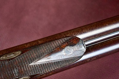 HOLLAND AND HOLLAND UNDERLEVER SIDELOCK HAMMER 10GA -- RARE 2 5/8