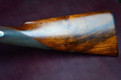 HOLLAND AND HOLLAND UNDERLEVER SIDELOCK HAMMER 10GA -- RARE 2 5/8