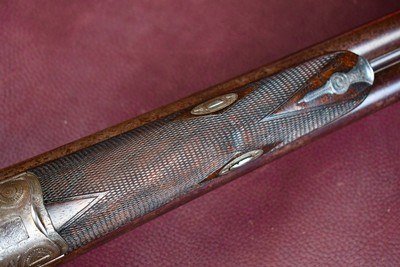 HOLLAND AND HOLLAND UNDERLEVER SIDELOCK HAMMER 10GA -- RARE 2 5/8