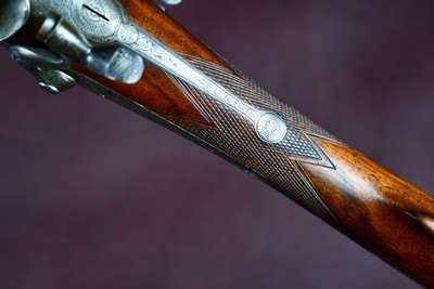 HOLLAND AND HOLLAND UNDERLEVER SIDELOCK HAMMER 10GA -- RARE 2 5/8
