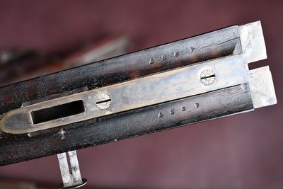 HOLLAND AND HOLLAND UNDERLEVER SIDELOCK HAMMER 10GA -- RARE 2 5/8