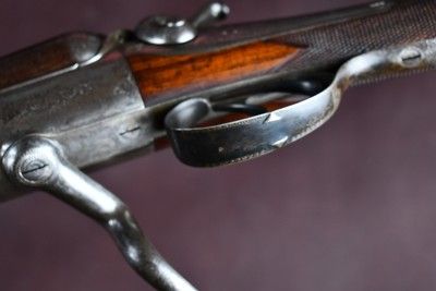 HOLLAND AND HOLLAND UNDERLEVER SIDELOCK HAMMER 10GA -- RARE 2 5/8