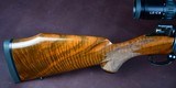 MIKE PALAZZO CUSTOM 300 WSM -- COMMERCIAL FN MAUSER ACTION -- GORGEOUS ENGRAVED RIFLE WITH LEICA ER5 SCOPE -- AS NEW - 4 of 17