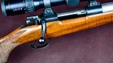 MIKE PALAZZO CUSTOM 300 WSM -- COMMERCIAL FN MAUSER ACTION -- GORGEOUS ENGRAVED RIFLE WITH LEICA ER5 SCOPE -- AS NEW - 3 of 17