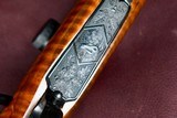 MIKE PALAZZO CUSTOM 300 WSM -- COMMERCIAL FN MAUSER ACTION -- GORGEOUS ENGRAVED RIFLE WITH LEICA ER5 SCOPE -- AS NEW - 10 of 17