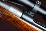 MIKE PALAZZO CUSTOM 300 WSM -- COMMERCIAL FN MAUSER ACTION -- GORGEOUS ENGRAVED RIFLE WITH LEICA ER5 SCOPE -- AS NEW - 15 of 17