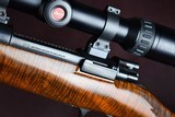 MIKE PALAZZO CUSTOM 300 WSM -- COMMERCIAL FN MAUSER ACTION -- GORGEOUS ENGRAVED RIFLE WITH LEICA ER5 SCOPE -- AS NEW - 7 of 17