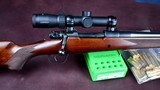 BEAUTIFUL CUSTOM OBENDORF MAUSER 98 IN 416 TAYLOR WITH NEW NORMA BRASS AND REDDING LOAD DIE SET -- OIL FINISH DG STOPPING RIFLE - 5 of 16