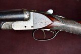 GASTINNE-RENETTE (FRANCOTTE) 12GA SXS -- FANCLY FOLIATE FENCES -- STRAIGHT GRIP -- CHECKERED BUTT -- ORIGINAL - 6 of 15