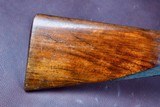 GASTINNE-RENETTE (FRANCOTTE) 12GA SXS -- FANCLY FOLIATE FENCES -- STRAIGHT GRIP -- CHECKERED BUTT -- ORIGINAL - 14 of 15