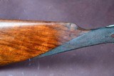 GASTINNE-RENETTE (FRANCOTTE) 12GA SXS -- FANCLY FOLIATE FENCES -- STRAIGHT GRIP -- CHECKERED BUTT -- ORIGINAL - 4 of 15