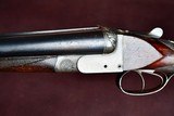 GASTINNE-RENETTE (FRANCOTTE) 12GA SXS -- FANCLY FOLIATE FENCES -- STRAIGHT GRIP -- CHECKERED BUTT -- ORIGINAL - 5 of 15