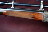 MAGNIFICENT GRIFFIN HOWE FARQUHARSON IN .219 ZIPPER ENGRAVED BY RUDOLPH KORNBRATH -- J UNERTL SCOPED -- INCREDIBLE RIFLE -- ONE OF A KIND - 14 of 20