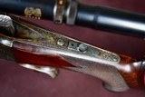 MAGNIFICENT GRIFFIN HOWE FARQUHARSON IN .219 ZIPPER ENGRAVED BY RUDOLPH KORNBRATH -- J UNERTL SCOPED -- INCREDIBLE RIFLE -- ONE OF A KIND - 15 of 20