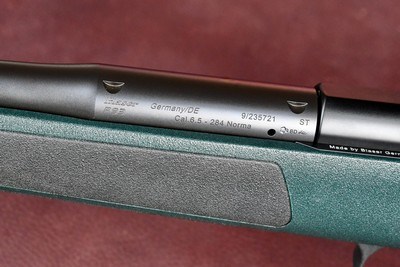 BLASER R-93 IN THE ULTIMATE CALIBER 6.5 X 284 -- TIMBER GREEN COMPOSITE FACTORY STOCK -- AS NEW -- NO BOX - Image 7 of 15