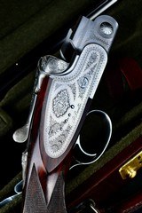 FANTASTIC BERETTA SO6 12GA -- 29.5 TEAGUE CHOKED -- 1996 GUN -- GORGEOUS FULL FIGURED CIRCASSIAN WALNUT -- FACTORY LEATHER CASED