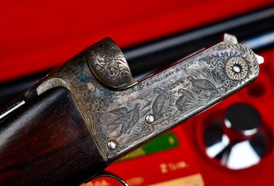 BEAUTIFUL B. HALLIDAY .410 BOXLOCK EXTRACTOR -- RARE 30