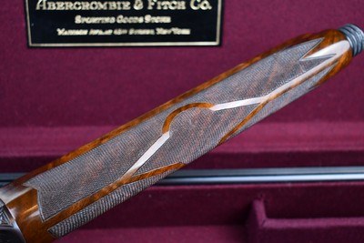 INCREDIBLE REMINGTON MODEL 11 20GA F GRADE 2 BARREL SET UNFIRED -- ABERCROMBIE AND FITCH - CASED WITH TRAVEL COVER - Image 12 of 20