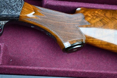 INCREDIBLE REMINGTON MODEL 11 20GA F GRADE 2 BARREL SET UNFIRED -- ABERCROMBIE AND FITCH - CASED WITH TRAVEL COVER - Image 8 of 20