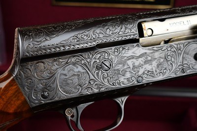 INCREDIBLE REMINGTON MODEL 11 20GA F GRADE 2 BARREL SET UNFIRED -- ABERCROMBIE AND FITCH - CASED WITH TRAVEL COVER - Image 3 of 20