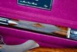 AUGUSTE FRANCOTTE 22 WRF PRE-WAR SIDEPLATE 45E DOUBLE RIFLE -- ABERCROMBIE & FITCH ORDERED AND CASED WITH CANVAS OUTER COVER --- 1 OF 