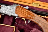 INCREDIBLE 1965 BROWNING SUPERPOSED DIANA GRADE 20GA 2 BARREL SET -- JOSE BAERTEN ENGRAVED -- MARVIN HUEY CASED - Image 3 of 19